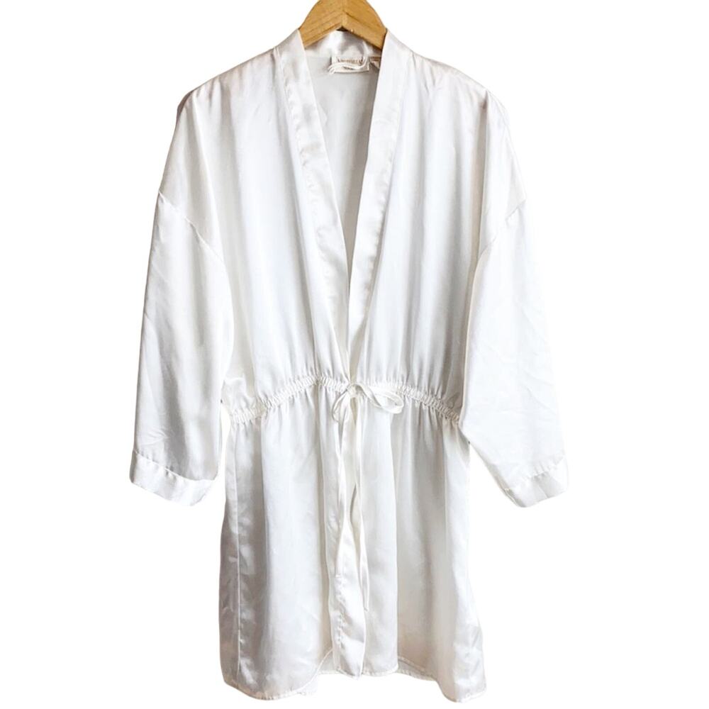 Vintage Victoria’s Secret Gold Label Short Robe M/L Bridal